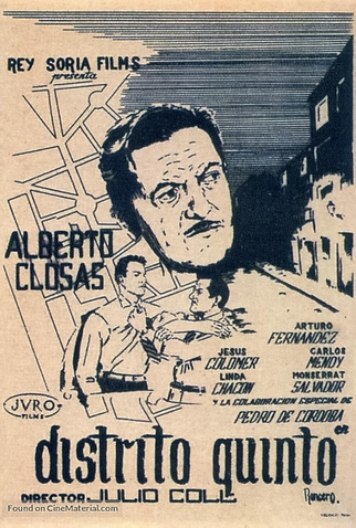 Poster 1 de Filme Quinto Distrito (1958)