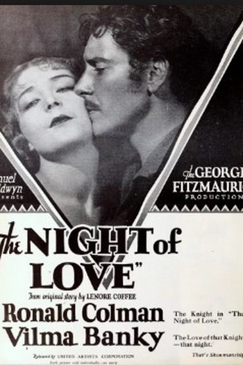 Poster de Filme A Noite de Amor (1927)
