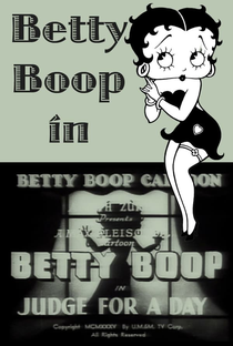 Betty Boop in Judge for a Day - Poster / Capa / Cartaz - Oficial 1