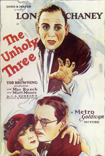 The Unholy Three - Poster / Capa / Cartaz - Oficial 1