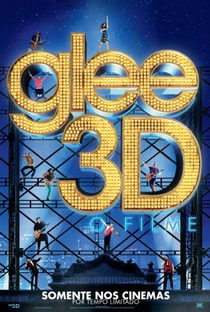 Glee 3D: O Filme - Poster / Capa / Cartaz - Oficial 2
