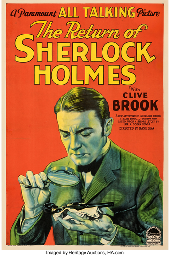  de Filme A Volta de Sherlock Holmes (1929)