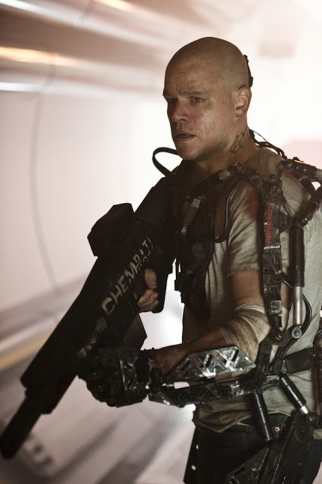 GARGALHANDO POR DENTRO: Notícia | Matt Damon Aparece Careca Em Nova Imagem de Elysium