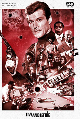 Poster 15 de Filme Com 007 Viva e Deixe Morrer (1973)