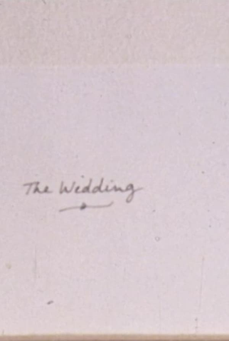 Poster 1 de Curta The Wedding (1985)