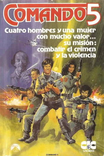 Poster de Filme Comando Cinco (1985)