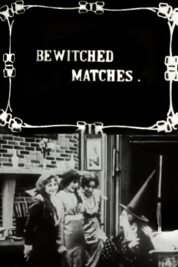 Poster de Curta Bewitched Matches (1913)