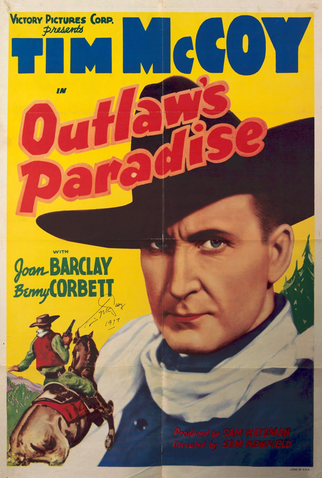 Poster 2 de Filme Outlaws' Paradise (1939)