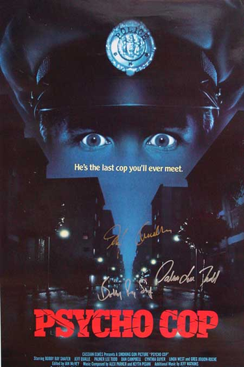  de Filme Psycho Cop: Ninguém Está em Segurança (1989)