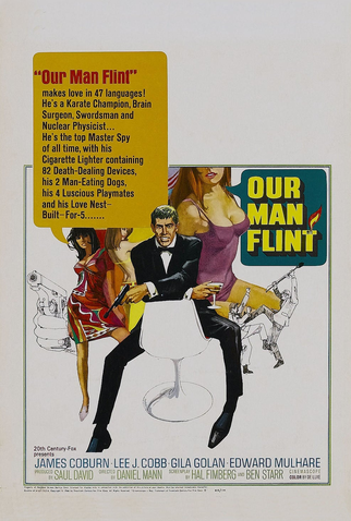 Poster 4 de Filme Flint Contra o Gênio do Mal (1966)