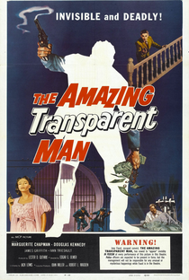 O Fantástico Homem Transparente - Poster / Capa / Cartaz - Oficial 1