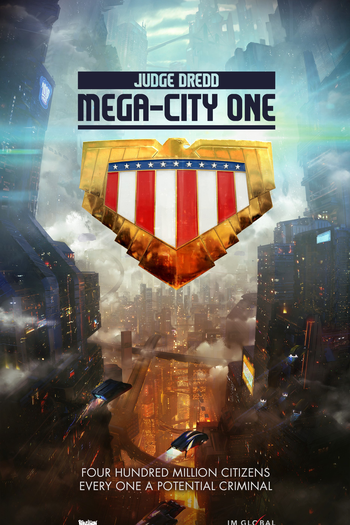 Poster de Série Judge Dredd: Mega-City One (2018)
