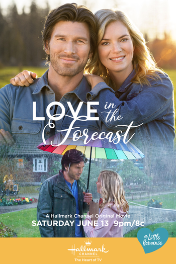 Poster de Filme Love in the Forecast (2020)