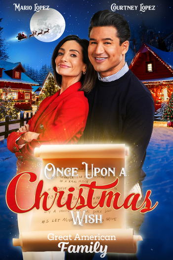 Poster de Filme Once Upon a Christmas Wish (2024)