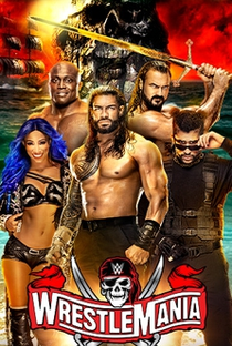 WrestleMania 37- Night 1 - Poster / Capa / Cartaz - Oficial 1