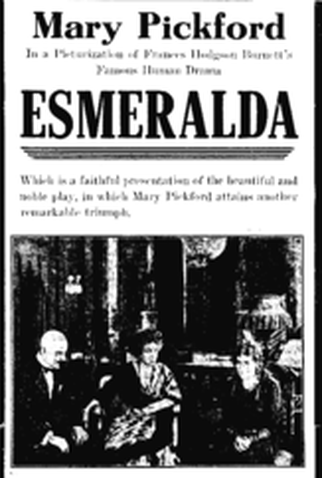 Poster 1 de Curta Esmeralda (1915)