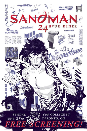  de Curta Sandman: 24 Hour Diner (2017)