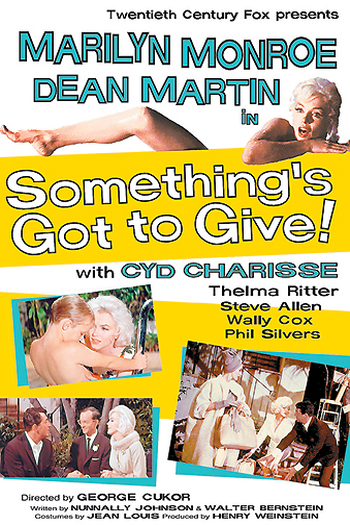 Poster de Curta Something's Got to Give (1962)