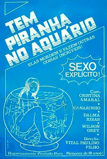Tem Piranha no Aquário - Poster / Capa / Cartaz - Oficial 3