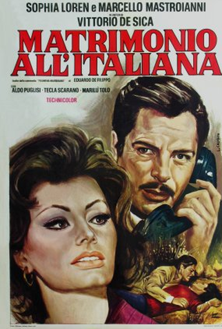 Poster 3 de Filme Matrimônio à italiana (1964)