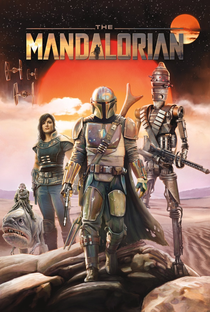O Mandaloriano: Star Wars (1ª Temporada) - Poster / Capa / Cartaz - Oficial 2