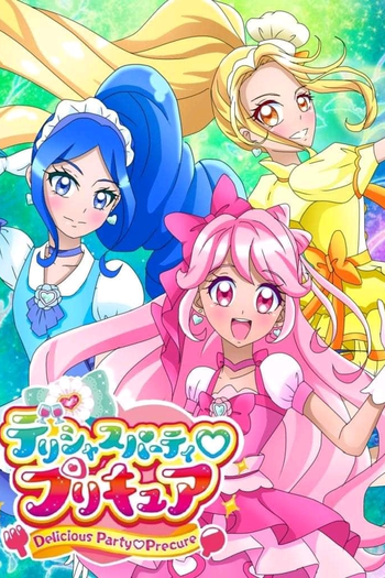 Poster de Série Delicious Party♡Precure (2022)