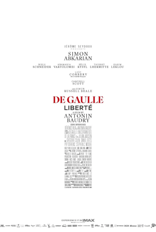 Poster 1 de Filme De Gaulle: Liberté (2026)