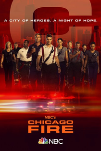 Chicago Fire: Heróis Contra o Fogo (8ª Temporada) - Poster / Capa / Cartaz - Oficial 1