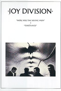 Joy Division ‎– Here Are The Young Men + Substance - Poster / Capa / Cartaz - Oficial 1
