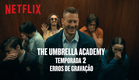Erros de gravação de The Umbrella Academy | Temporada 2 | Netflix Brasil