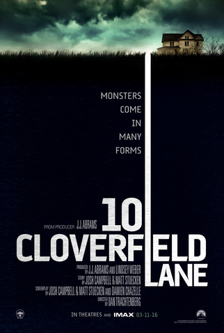Poster 1 de Filme Rua Cloverfield, 10 (2016)
