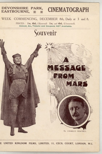 Poster de Filme A Message from Mars (1913)