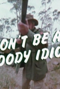 Don't Be a Bloody Idiot - Poster / Capa / Cartaz - Oficial 1