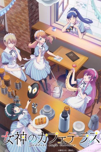  de Série Megami no Café Terrace (1ª Temporada) (2023)