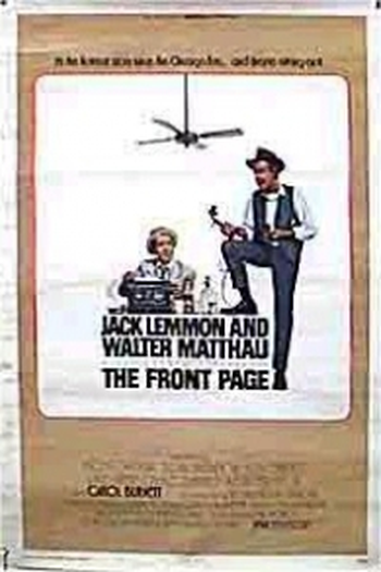  de Filme A Primeira Página (1974)