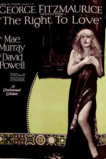 Poster de Filme Verdadeiro Amor (1920)