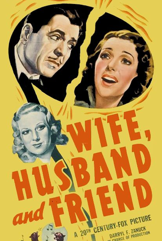 Poster 1 de Filme Marido, Esposa e Amiga (1939)