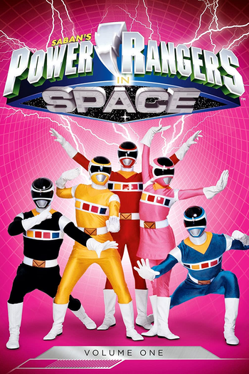  de Série Power Rangers no Espaço (1998)