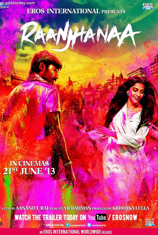 Poster 1 de Filme Raanjhanaa (2013)