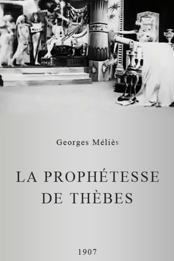 Poster de Curta La prophétesse de Thèbes (1907)