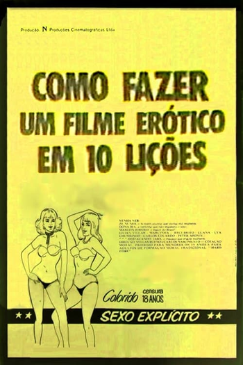 Poster de Filme Como Fazer um Filme Erótico em 10 Lições (1987)