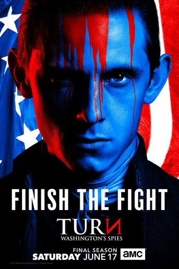 Poster de Série TURN: Os Espiões de Washington (4ª Temporada) (2017)