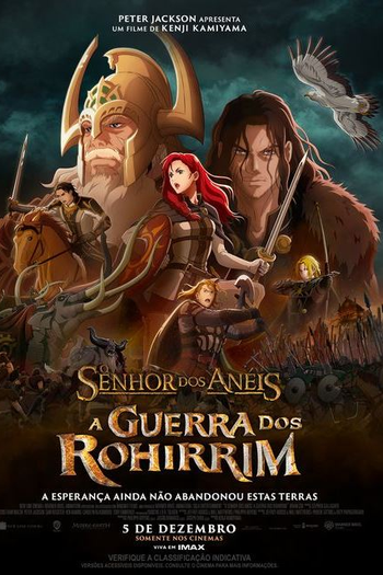 Poster de Filme O Senhor dos Anéis: A Guerra dos Rohirrim (2024)