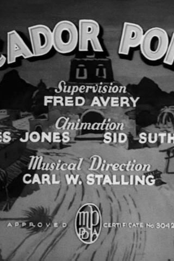 Poster de Curta Picador Porky (1937)