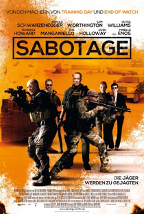 Sabotagem - Poster / Capa / Cartaz - Oficial 4