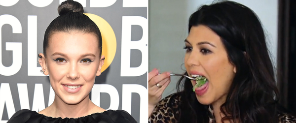Millie Bobby Brown quer uma salada Kardashian!