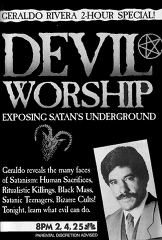 Poster 1 de Filme Devil Worship: Exposing Satan’s Underground (1988)