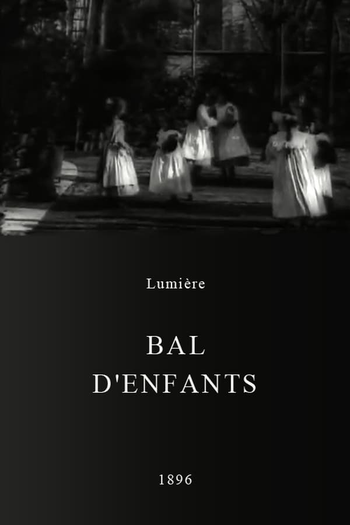 Poster de Curta Bal d’enfants (1896)