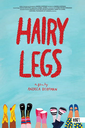 Poster de Curta Hairy Legs (2025)