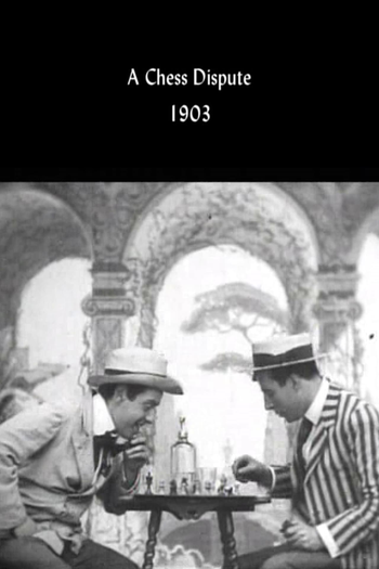 Poster de Curta A Disputa de Xadrez (1903)